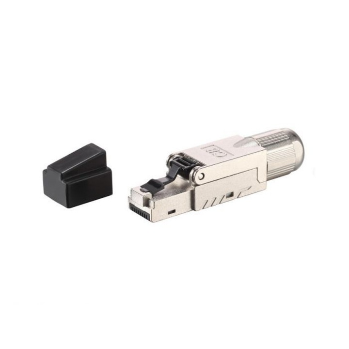 Adaptor RJ45 EQuip Cat 8.1, set 5 bucati, transparent