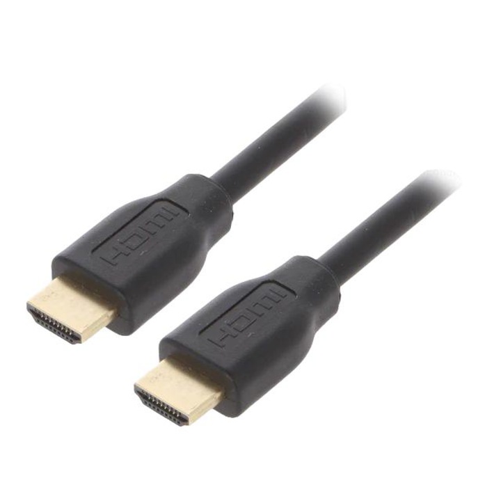 Кабел Logilink, HDMI, 5 м, Черен
