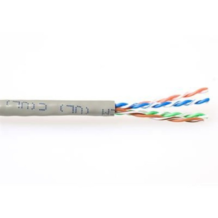 Cablu de instalare ACT CAT6 U-UTP, 305m, Ivory