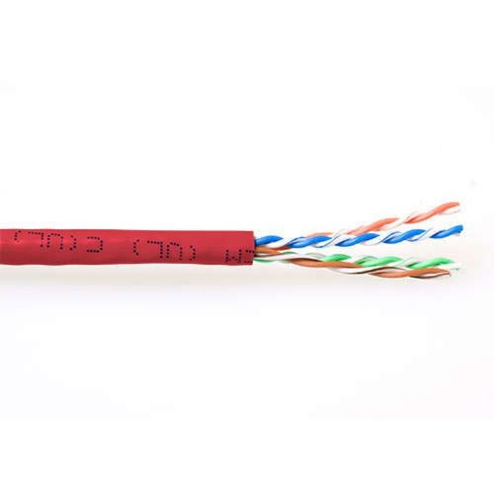 Cablu de corectie ACT CAT6 U-UTP 305m rosu