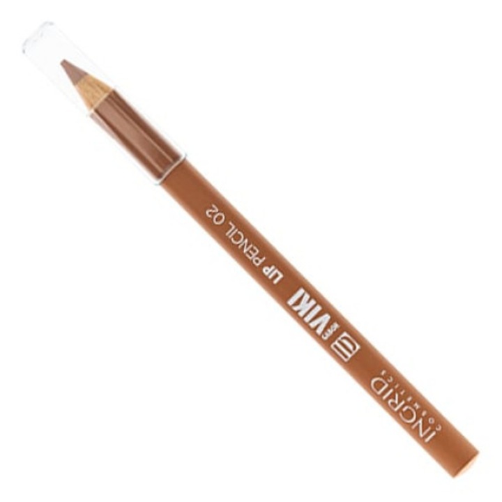 Creion de buze Ingrid Cosmetics, 02 Maro deschis, 1.2 g