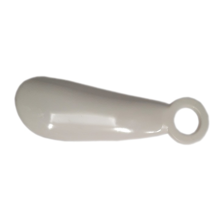 Lingura de pantofi din plastic, alb, import in ambalaj de 500buc / pachet