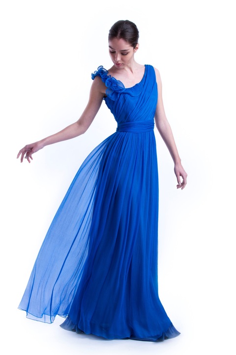 Rochie voal matase Natalie