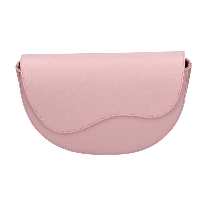 Roberta Rossi, Geanta crossbody de piele, Roz