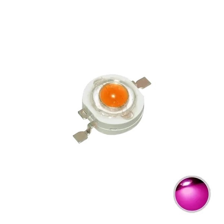 Led De Putere 1W Roz