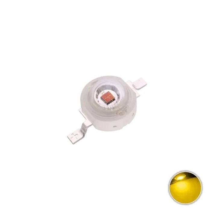 Led De Putere 1W Galben 580-585Nm