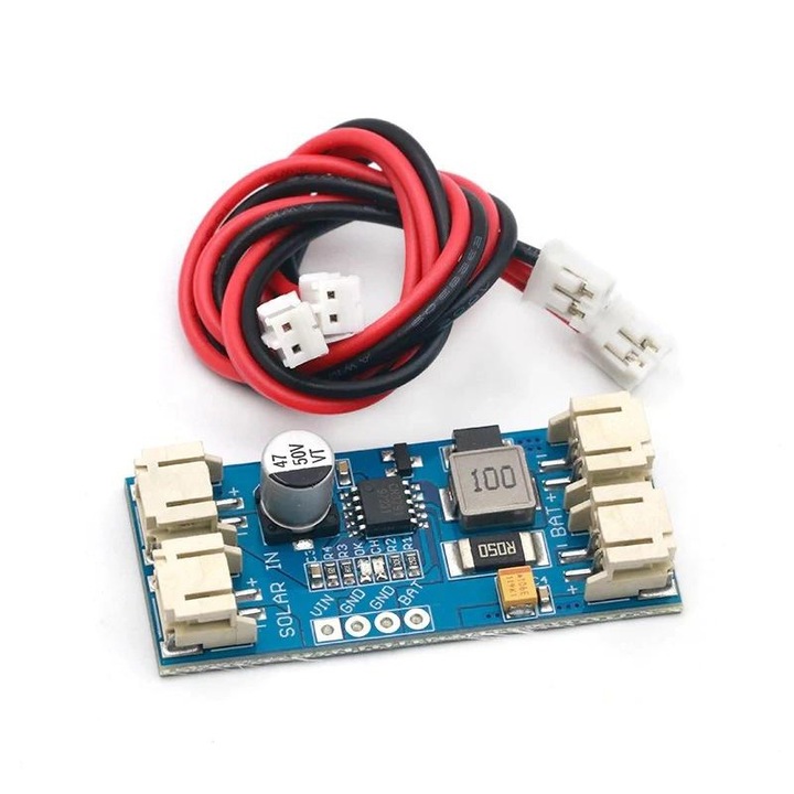 Modul MPPT de incarcare baterie Li-ion 3.7V cu panou solar 6V, CN3791