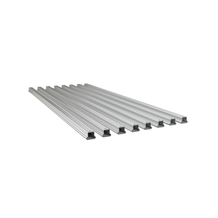 Set bare transversale Nordrive, aluminiu, 115cm, set 8 buc