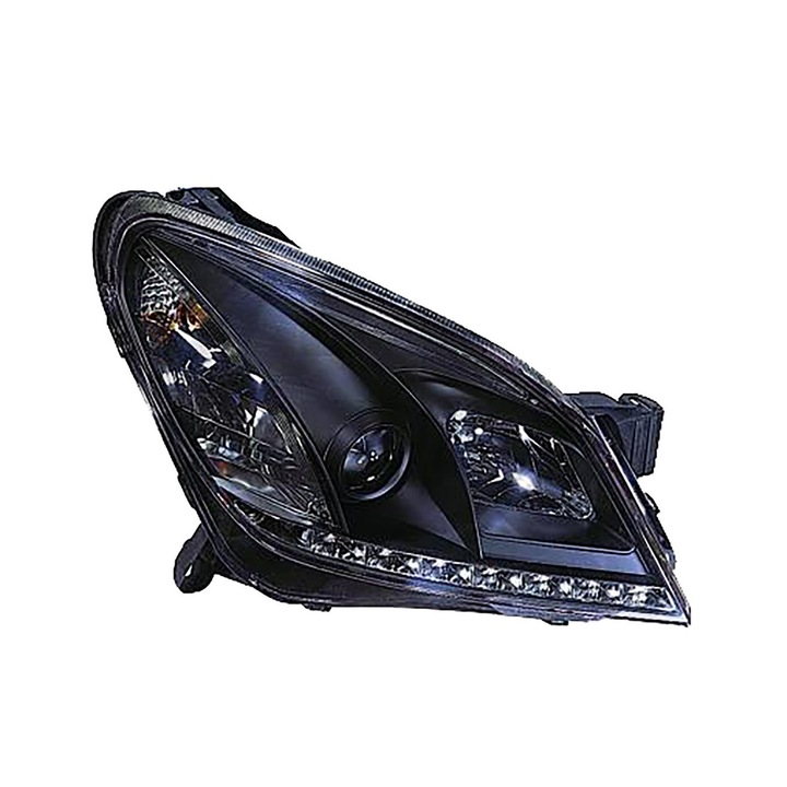 Faruri Daylight Diederichs pentru OPEL ASTRA H 3D/5D, negru, 2004+