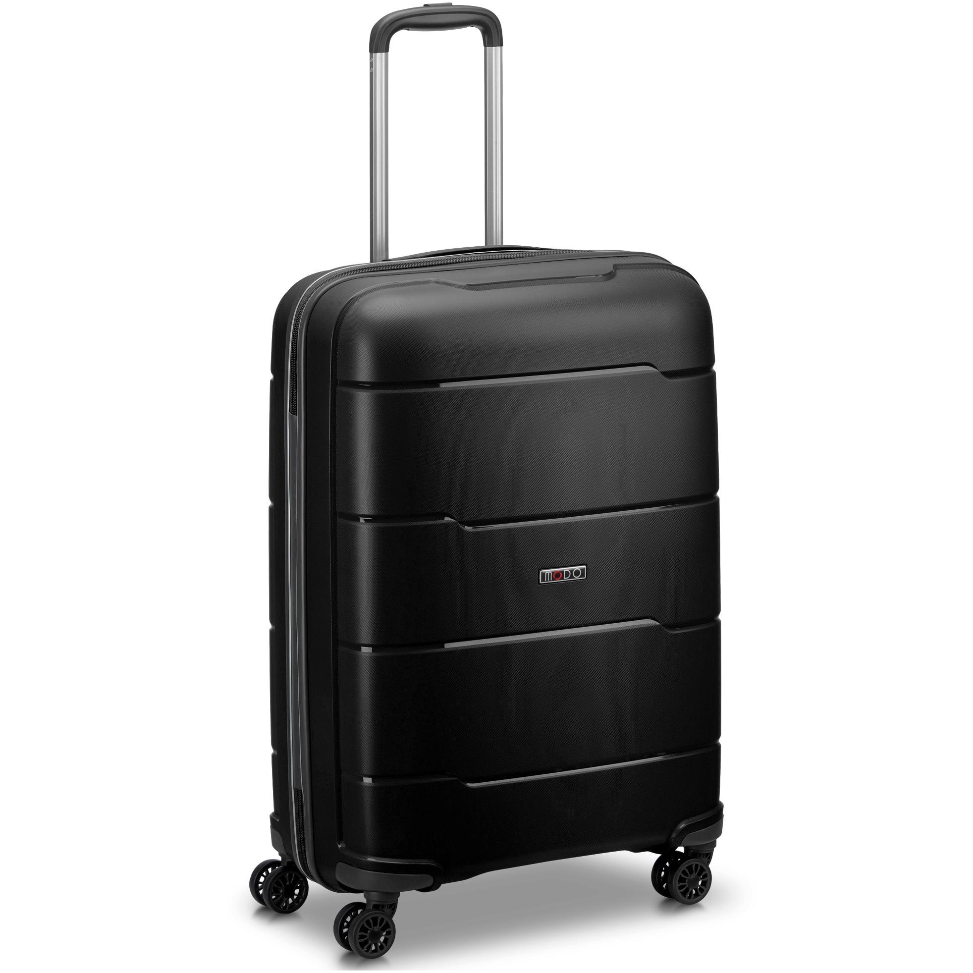 Troler Modo by Roncato Galaxy, 66 x 45 x 23cm, polipropilena, 65 litri, 3.3 kg, negru