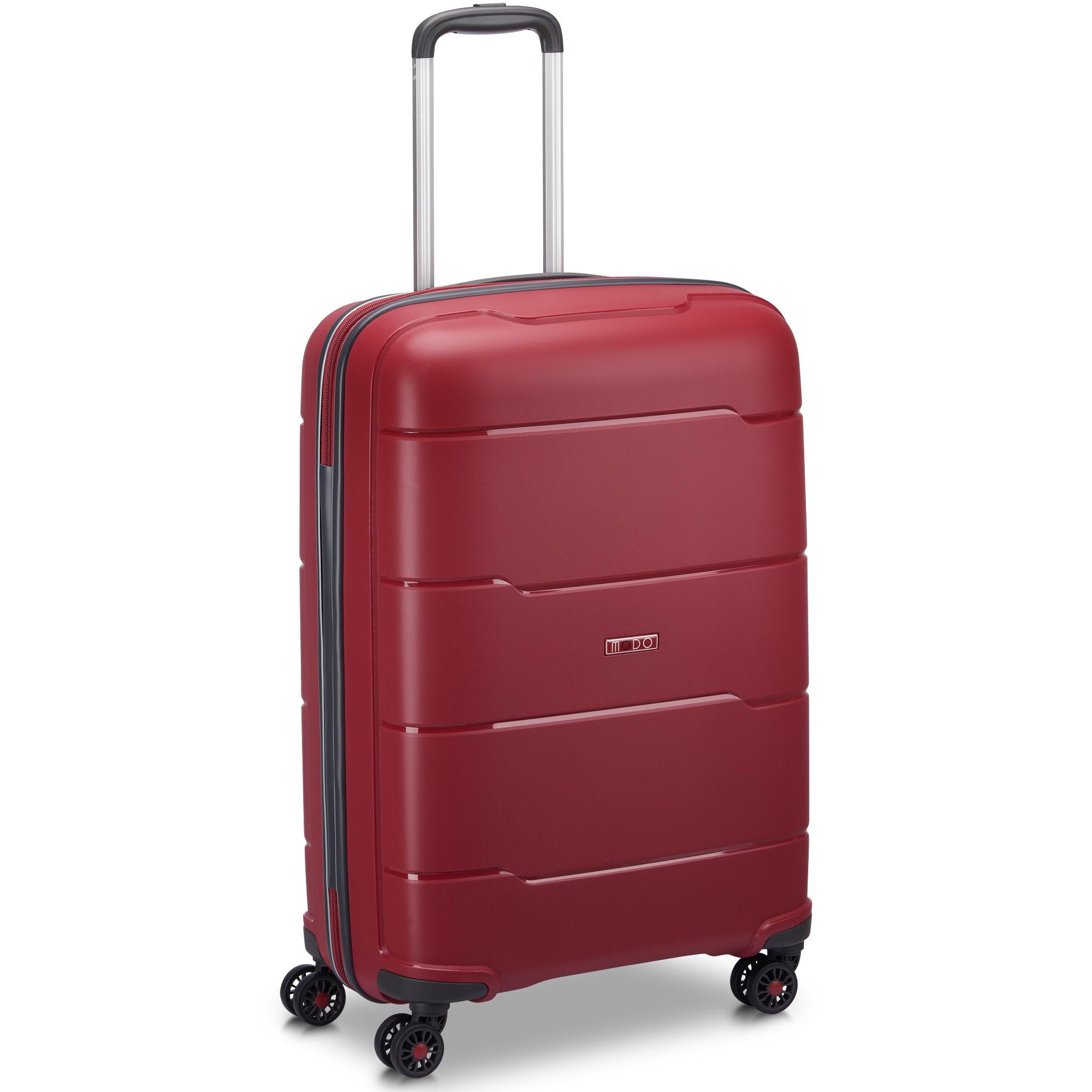 Troler Modo by Roncato Galaxy, 66 x 45 x 23cm, polipropilena, 65 litri, 3.3 kg, rosu