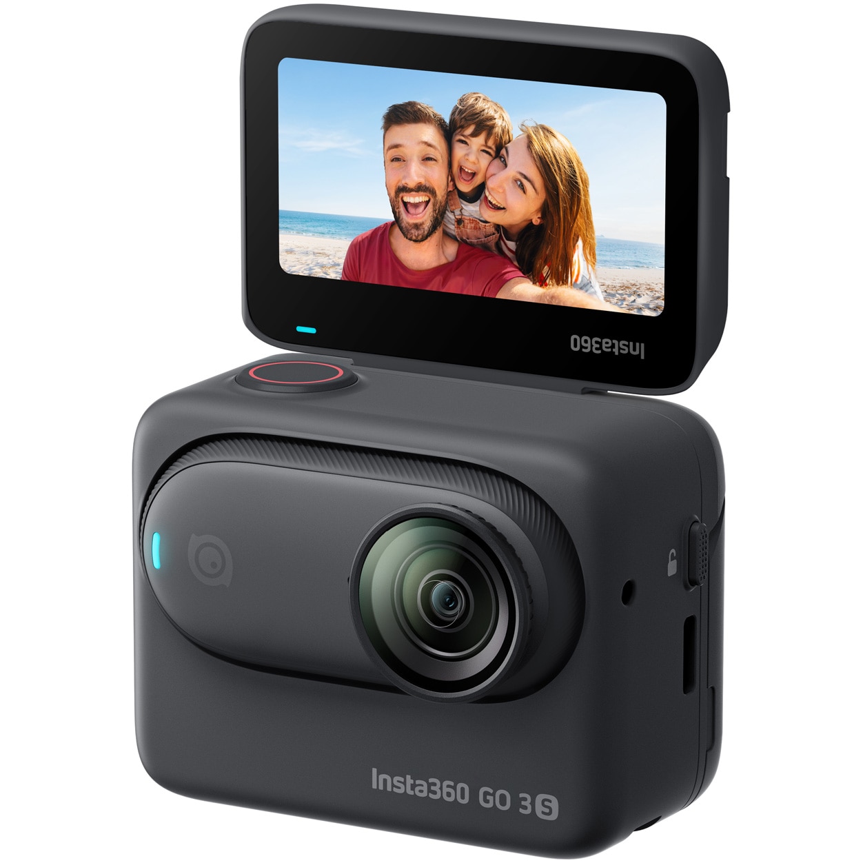 Camera Video Sport Insta360 GO3S, 4K, 128GB, Negru - eMAG.ro