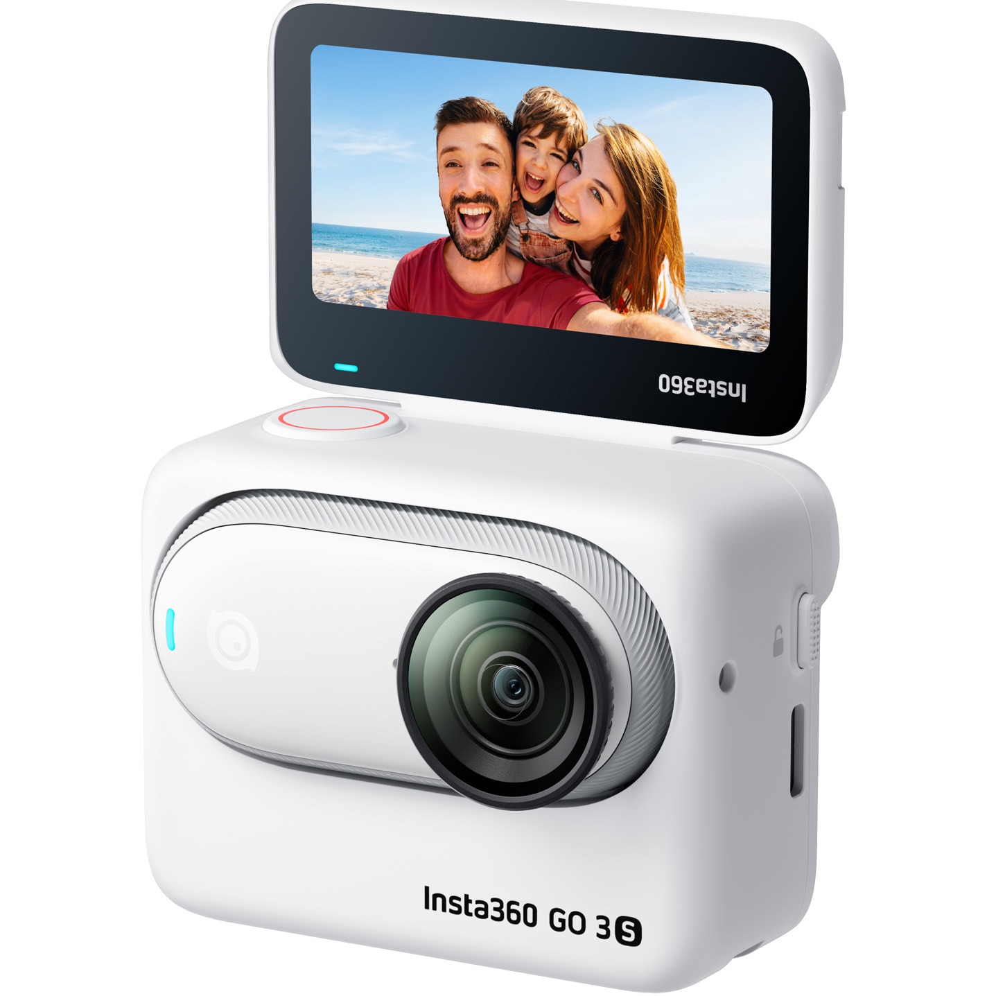 インスタ360 GO3S Camera Video Sport Insta360 GO3S, 4K, 128GB, Alb - eMAG.ro