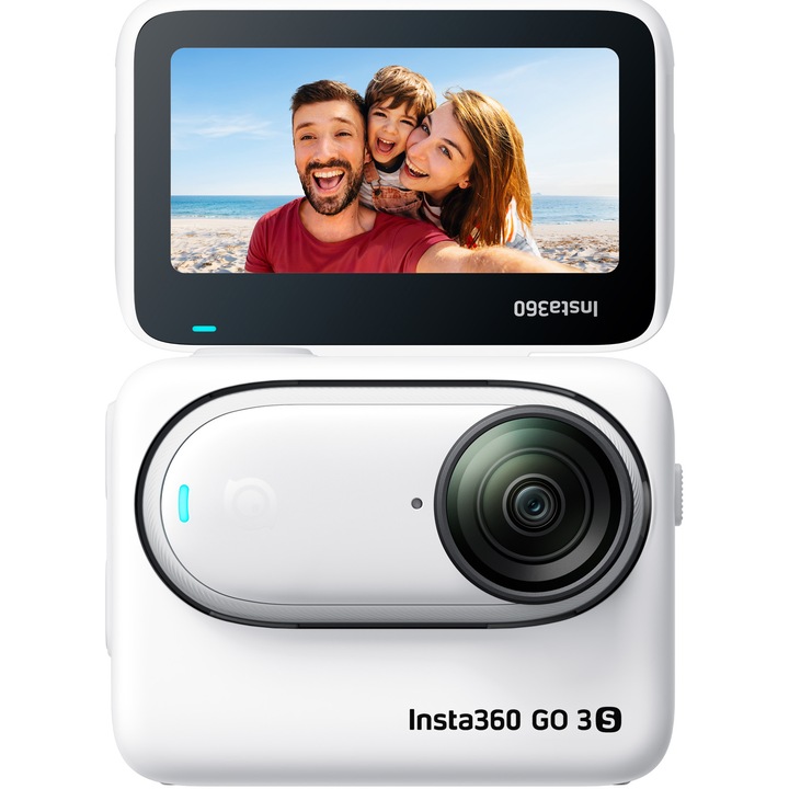 Camera Video Sport Insta360 GO3S, 4K, 64GB, Alb