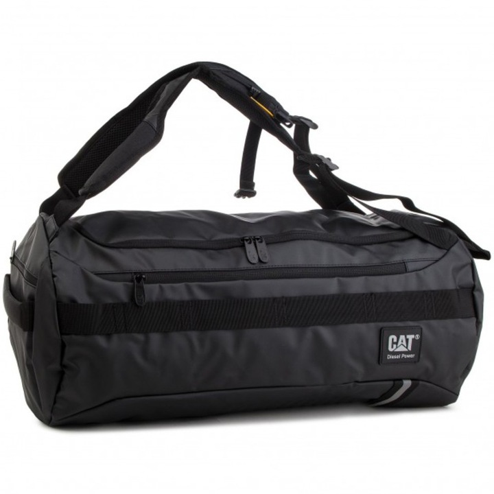 Geanta sport Caterpillar Tarp Power NG Yosemite, 40L, material impermeabil negru