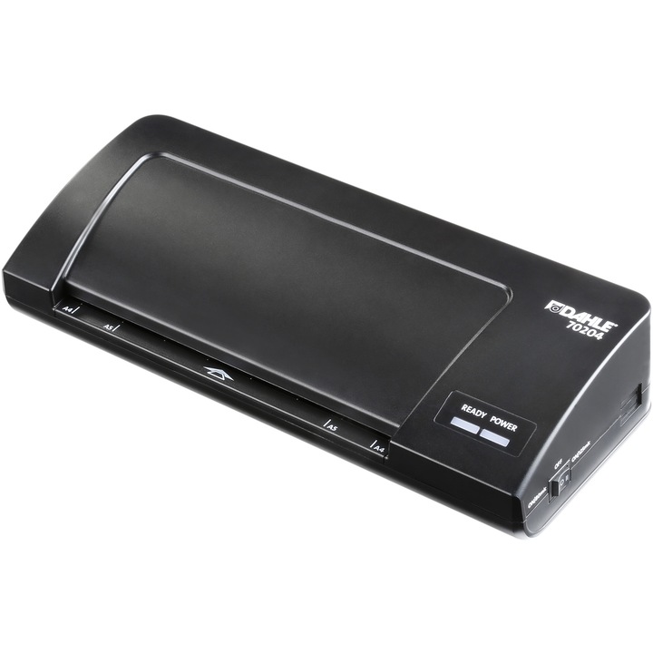Laminator Dahle 70204, A4, 2 role, negru