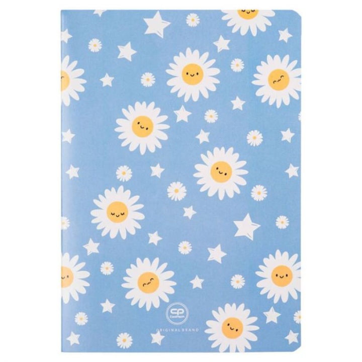 Тетрадка CoolPack Daisy Sun, А5, Мека корица PP, 32л., Редове, Многоцветен