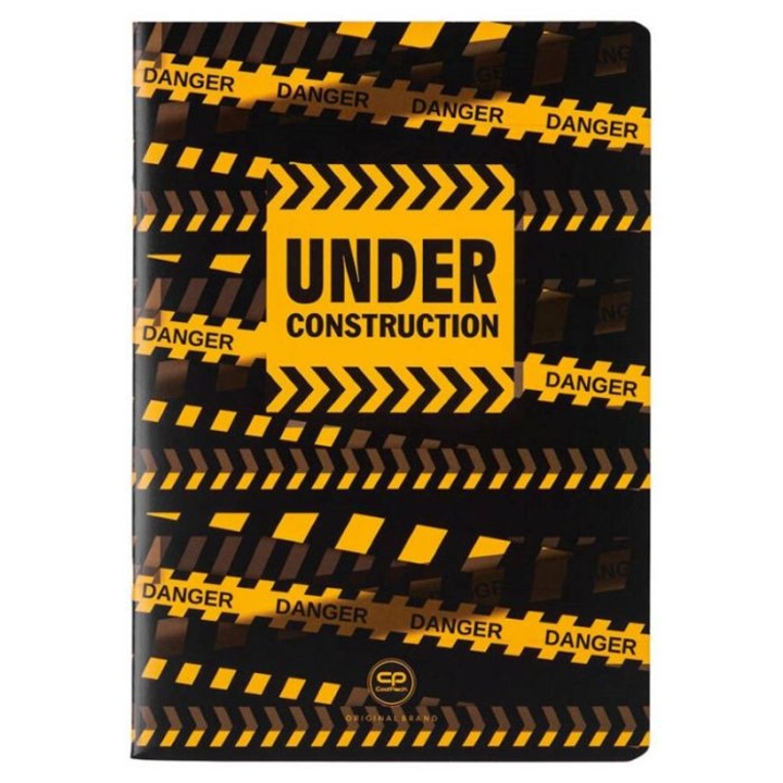 Тетрадка CoolPack Don't Do It, A5, Мека корица PP, 32л., Редове, Многоцветен