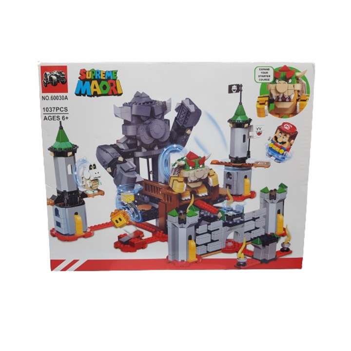 Set de constructie, Castle, Plastic, Multicolor, 1037 piese