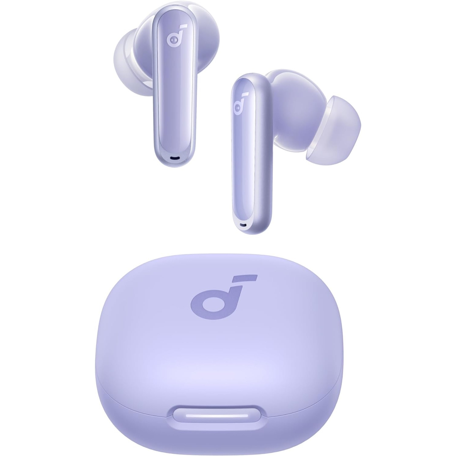 Casti wireless Anker Soundcore P40i, Adaptive Noise Cancelling, IPX5, Bluetooth 5.3, Violet