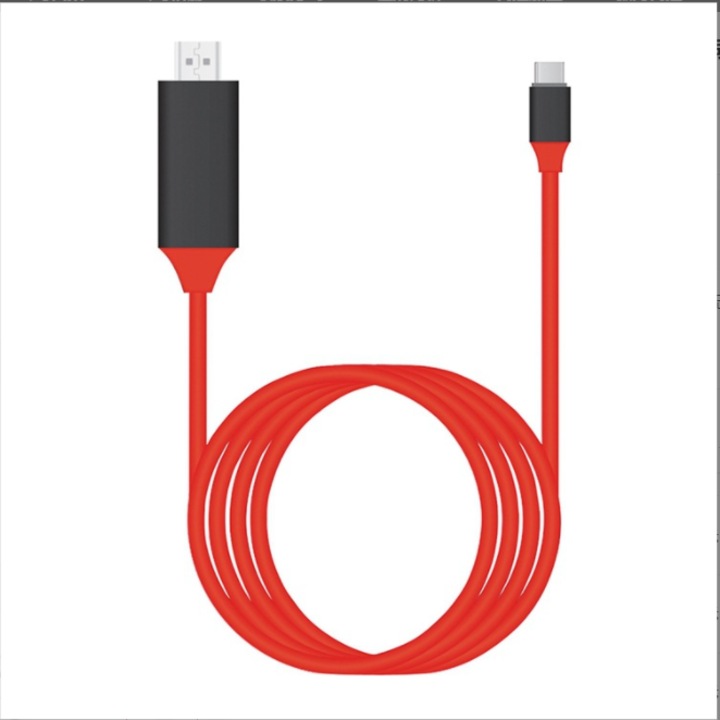 Адаптерен кабел, Tovbmup, Type-C към HDMI, USB 3.1, 4K HDTV