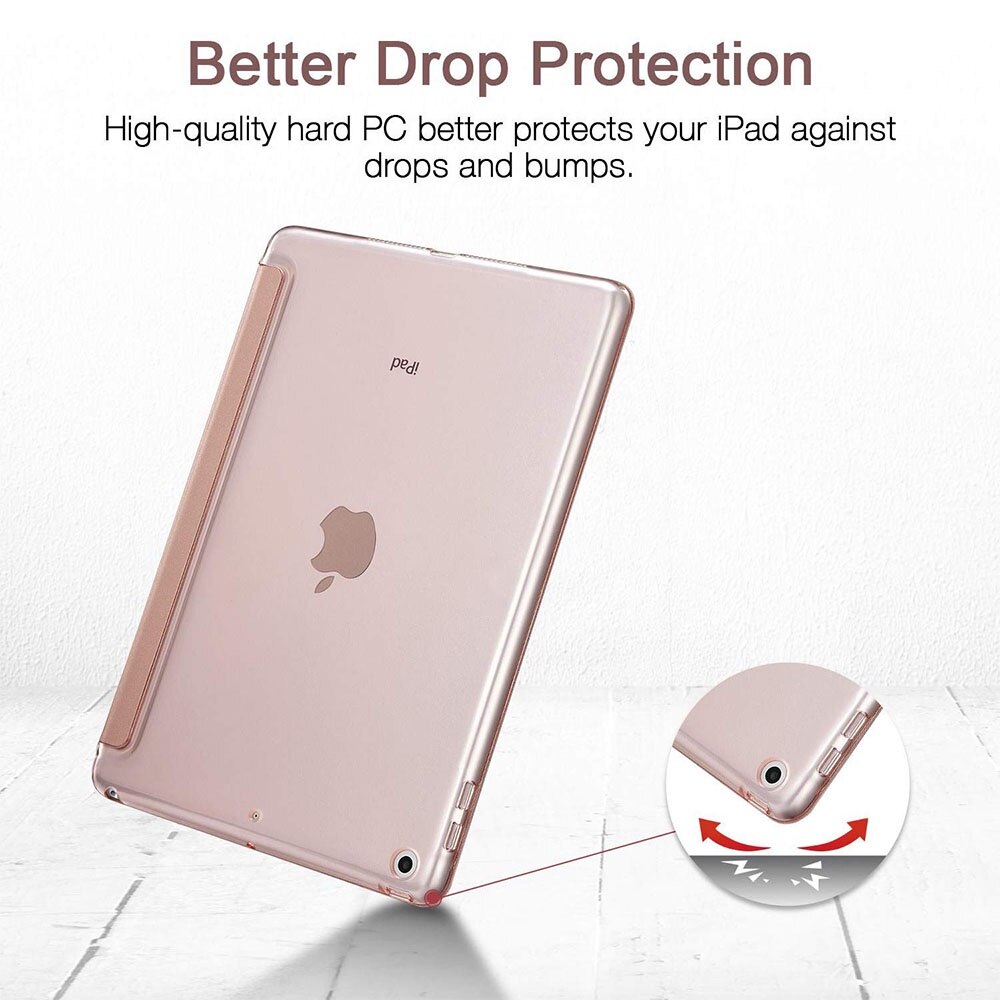 Husa Cozevdnt pentru iPad 9.7 2018, suport magnetic, functie auto wake/sleep, multicolor