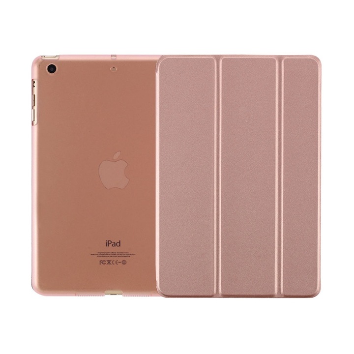 Husa Cozevdnt pentru iPad 9.7 2018, suport magnetic, functie auto wake/sleep, multicolor