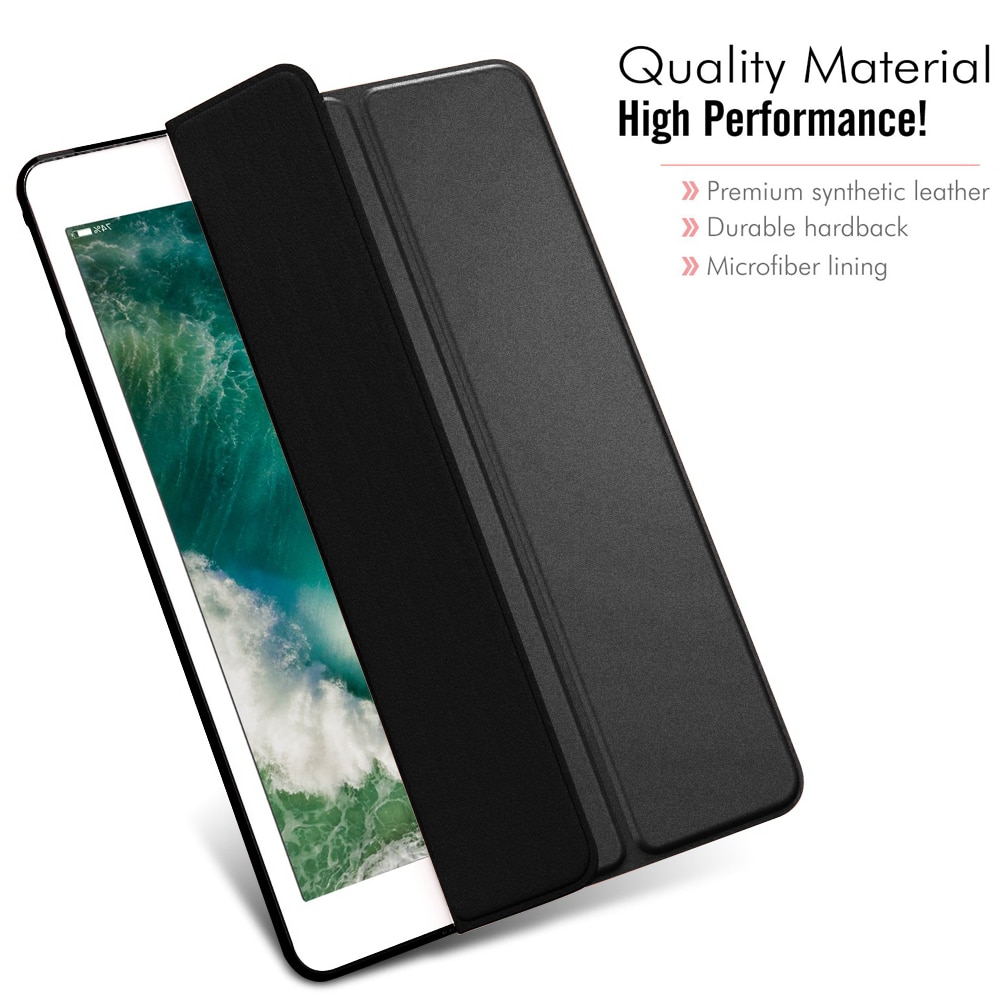 Husa tableta, AMRINUGL, pentru iPad Mini 5, flexibila, auto sleep/wake, Negru, 7.9 inch