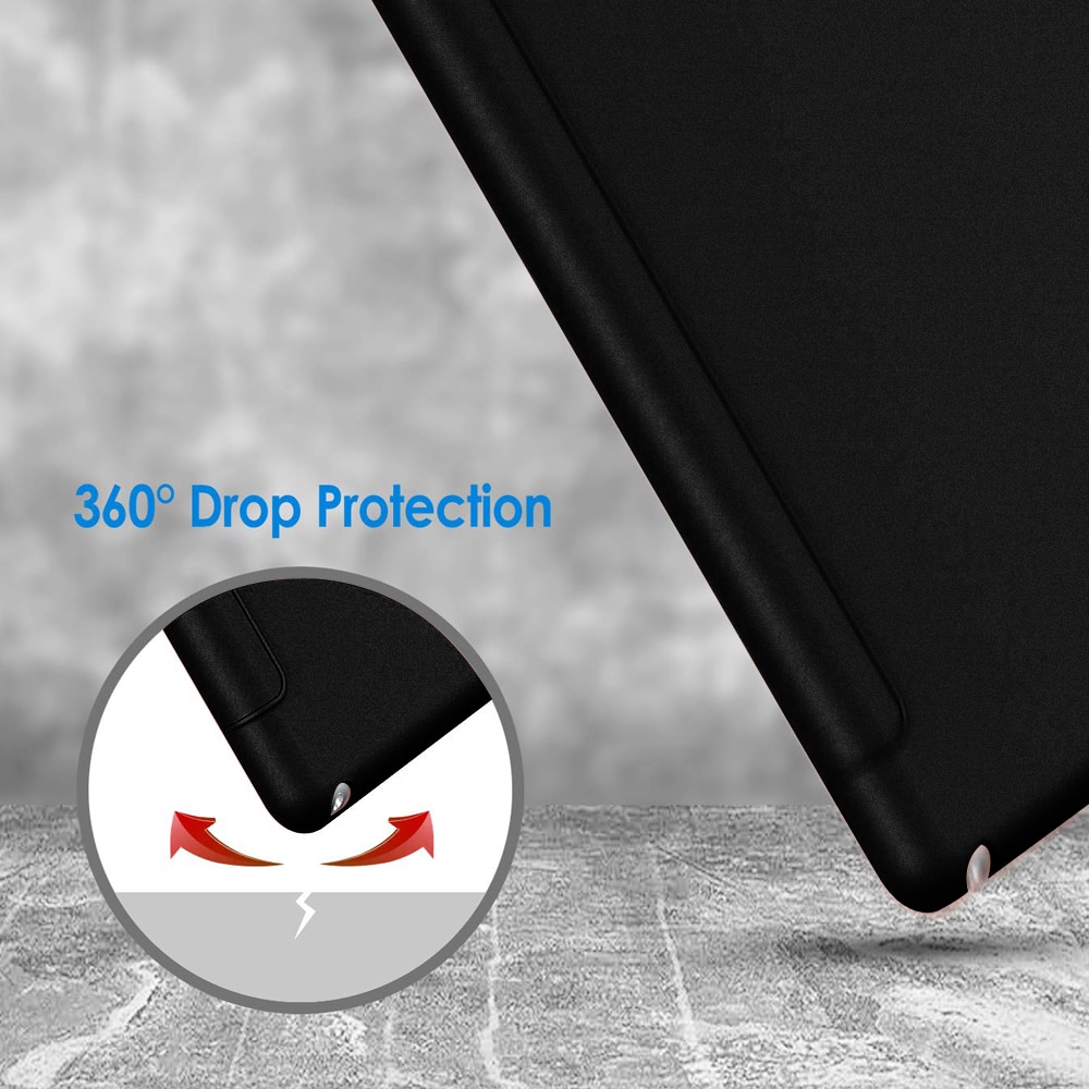 Husa tableta, AMRINUGL, pentru iPad Mini 5, flexibila, auto sleep/wake, Negru, 7.9 inch