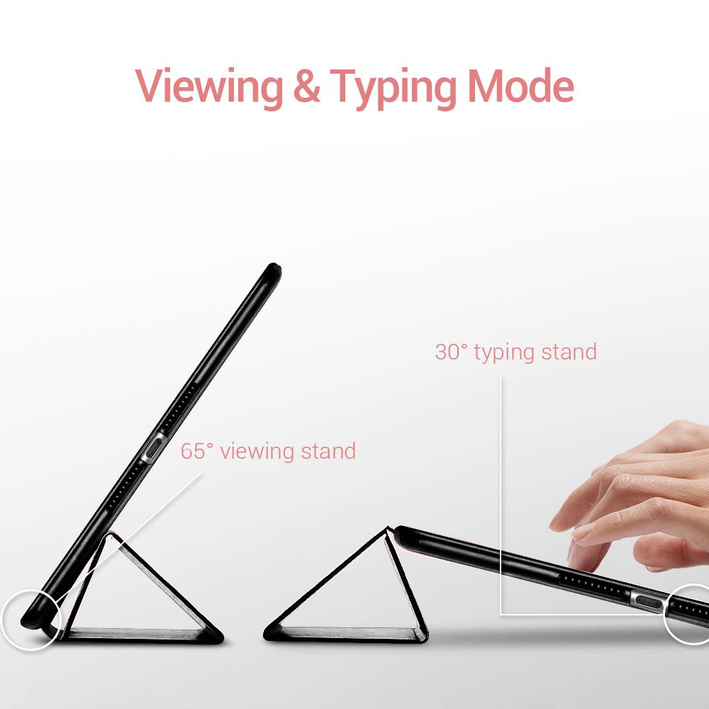 Husa tableta, AMRINUGL, pentru iPad Mini 5, flexibila, auto sleep/wake, Negru, 7.9 inch