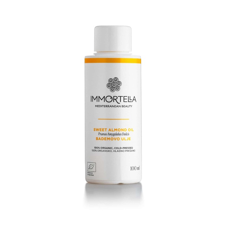 Ulei de migdale presat la rece IMMORTELLA, 100 ml