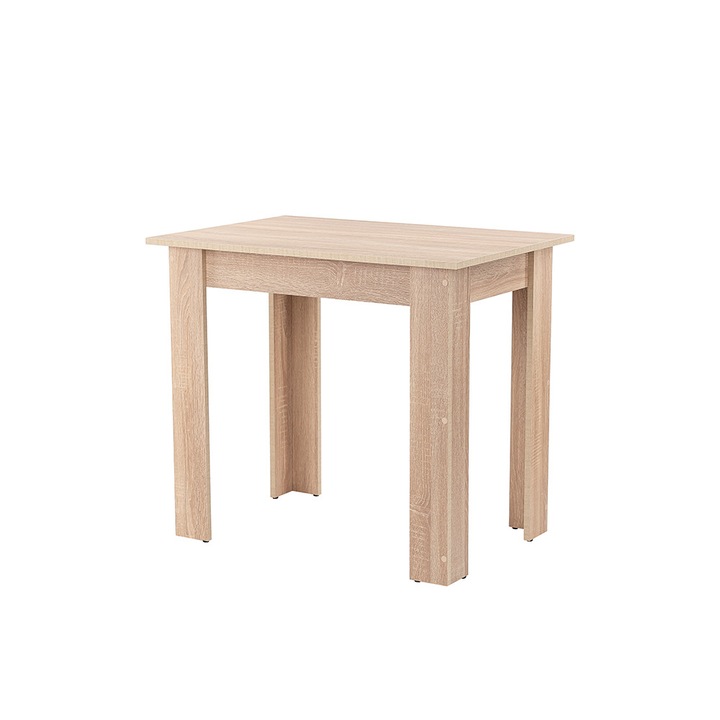 Трапезна маса Leziter Yorki Standard 86x60 см дъб сонома