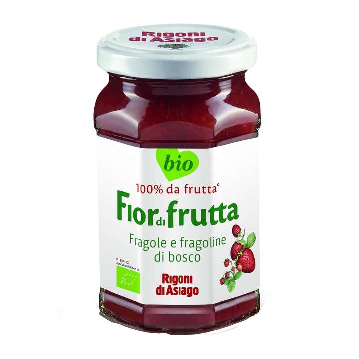 Dulceata Bio de capsuni fara zahar, RA, 250g