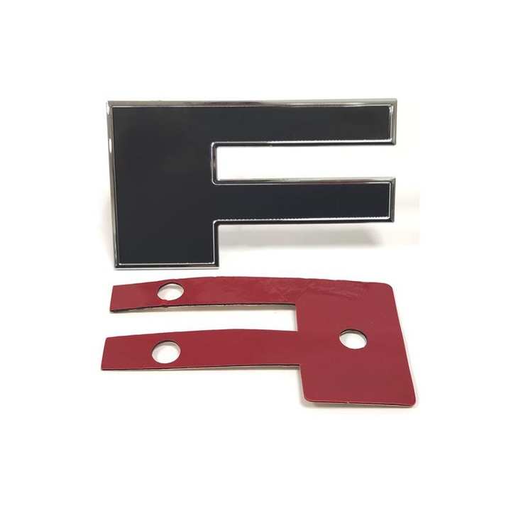 Accesoriu auto Lamiro, Model litera "F" pentru atrapa, DAF LF E6 17, 2141933