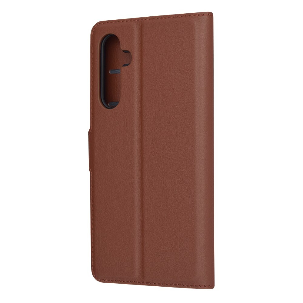 Husa pentru Samsung Galaxy A54 A546, Techsuit, Leather Folio, Maro