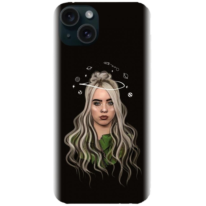 Силиконов кейс, съвместим с Apple iPhone 15 Plus - модел Billie