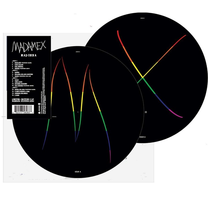 Vinil Interscope, Madame X, Editie Limitata 2LP Rainbow Picture Disc, Multicolor