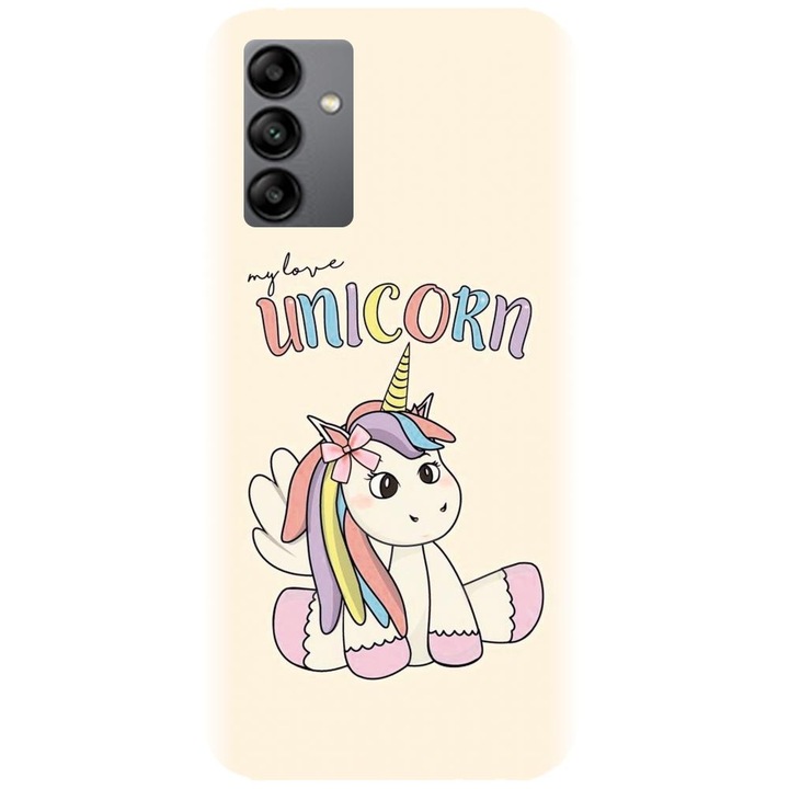 Szilikon borítás kompatibilis a Samsung Galaxy A14 / A14 5g - My Unicorn modellel