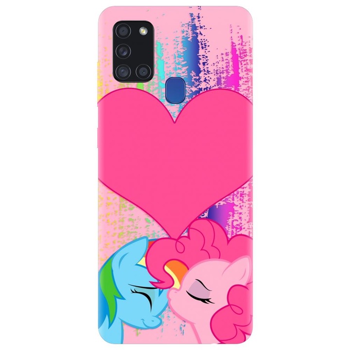 Samsung Galaxy A21s - Pinkie Kiss modellel kompatibilis szilikon tok