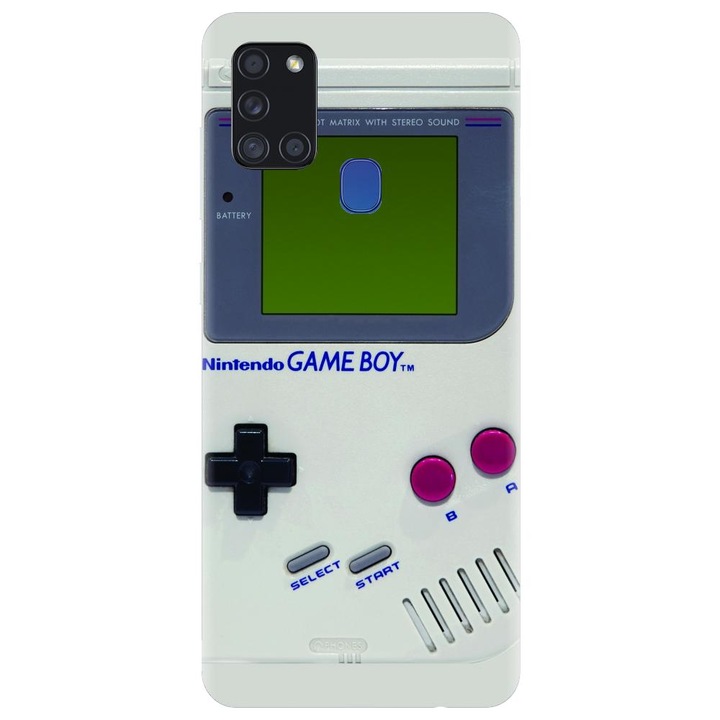 Samsung Galaxy A21s - Retro Game Boy modellel kompatibilis szilikon tok