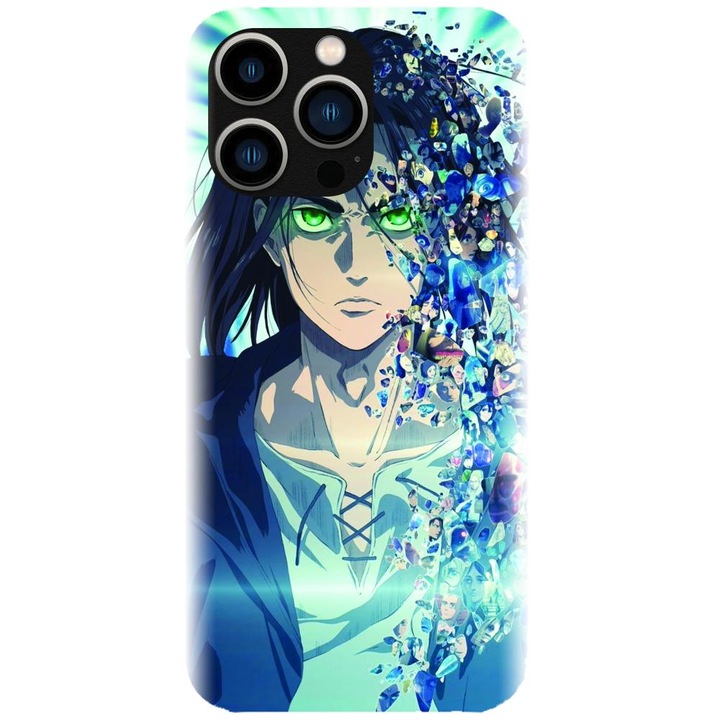 Силиконов кейс съвместим с Apple iPhone 15 Pro - модел Anime Aot CSR 1300
