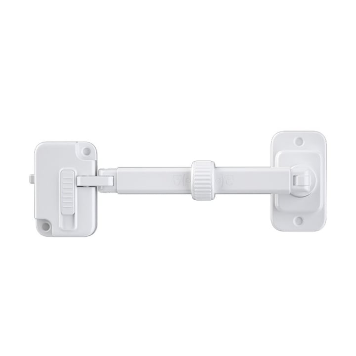 Sistem de securitate pentru ferestre autoadezive, reglabil, protectie pentru copii si animale, alb