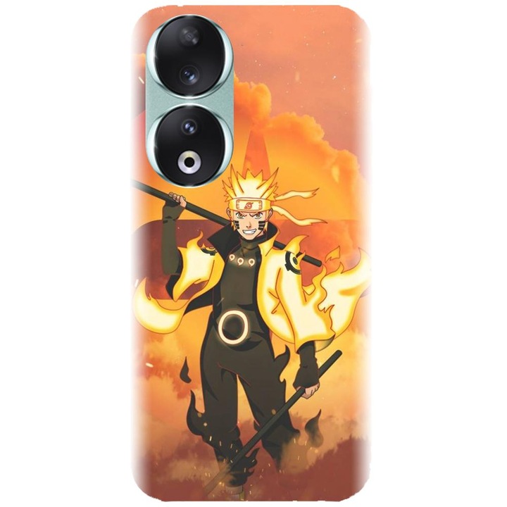 Силиконов капак, съвместим с Huawei Honor 90 5g - модел Наруто Узумаки