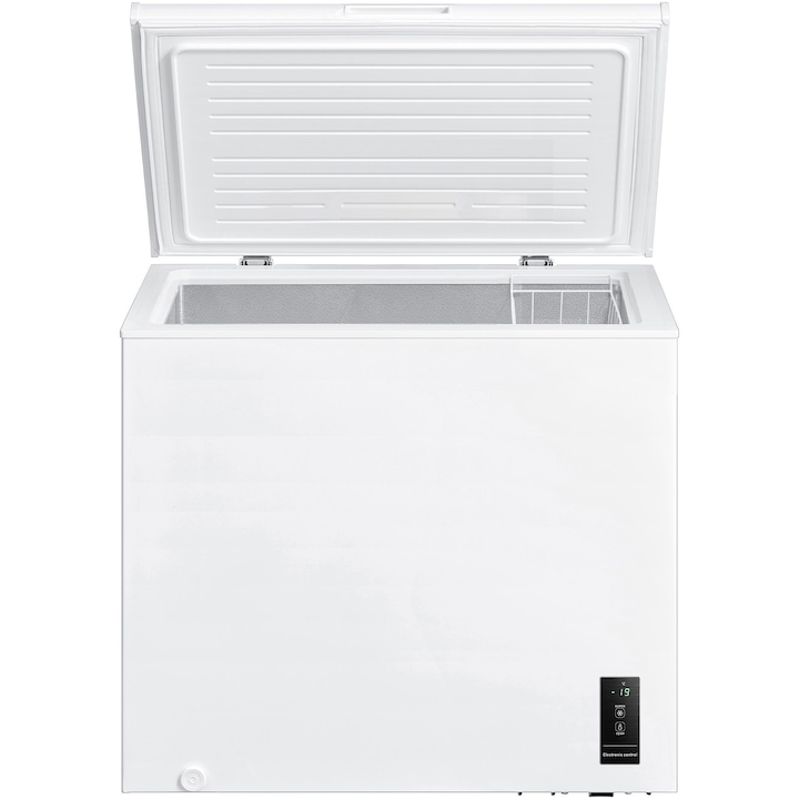 Lada frigorifica Tesla RH2000ME, 198 l, Clasa E, Functie frigider, Control electronic, Display LED, H 85 cm, Alb