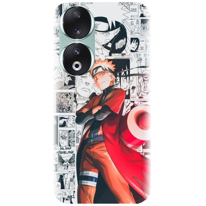 Силиконов калъф, съвместим с Huawei Honor 90 5g - модел Naruto Aesthetic