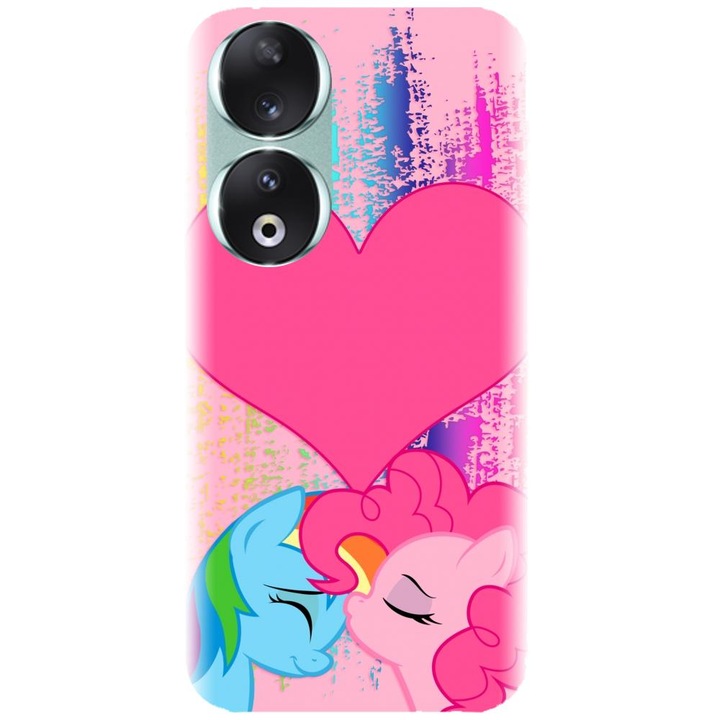 Силиконов калъф, съвместим с Huawei Honor 90 5g - модел Pinkie Kiss