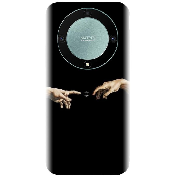 Силиконов кейс съвместим с Huawei Honor Magic 5 Lite 5g - модел Contemporary Art