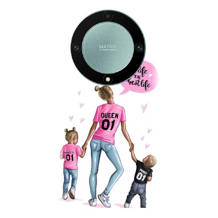 Силиконов калъф, съвместим с Huawei Honor Magic 5 Lite 5g - модел Mama 2