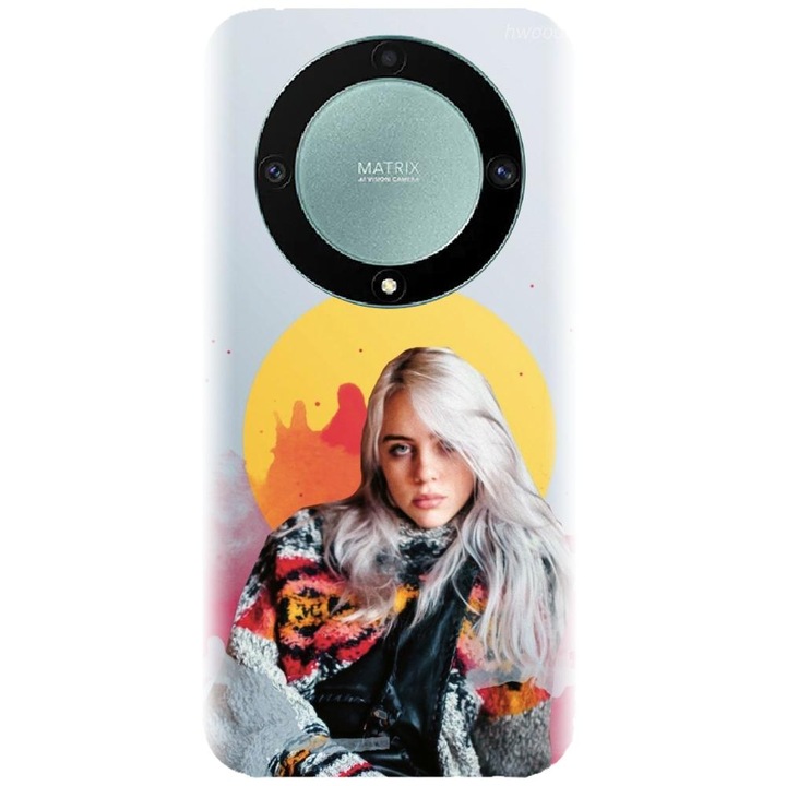 Силиконов кейс съвместим с Huawei Honor Magic 5 Lite 5g - модел Billie Eilish
