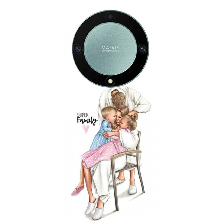 Силиконов капак, съвместим с Huawei Honor Magic 5 Lite 5g - Супер семеен модел